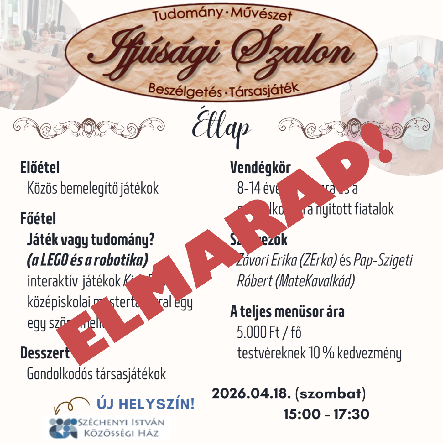 Ifjúsági Szalon plakát